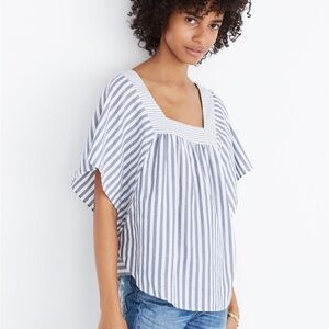 Madewell Butterfly Top in Stripe Play Sz 2X